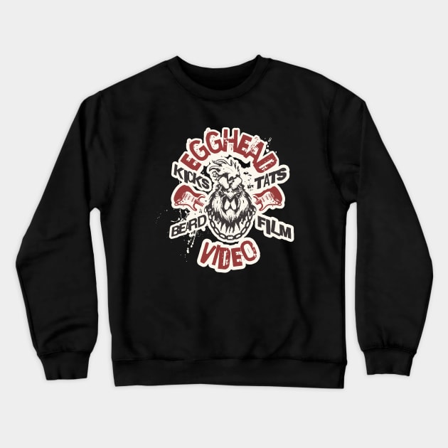 Here Comes the Rooster Crewneck Sweatshirt by EGGHEAD VIDEO PRODUCTION